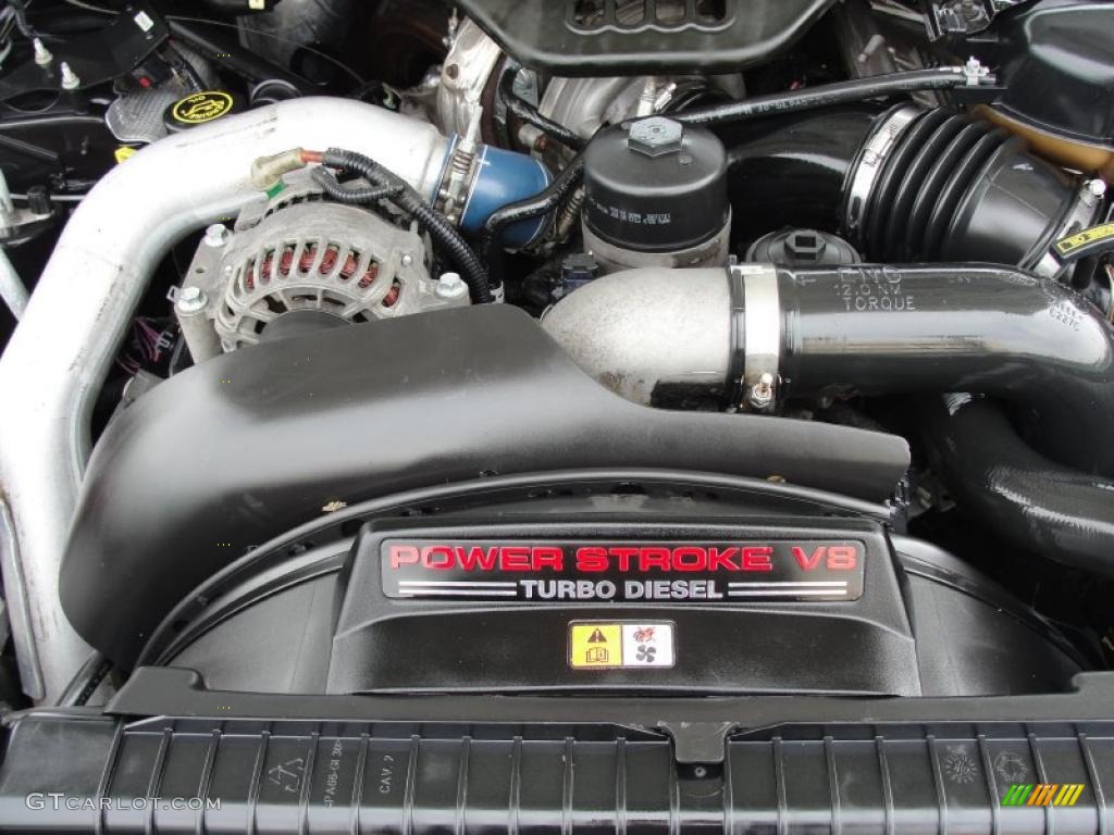 2004 Ford F350 Super Duty XL Crew Cab 4x4 Engine Photos