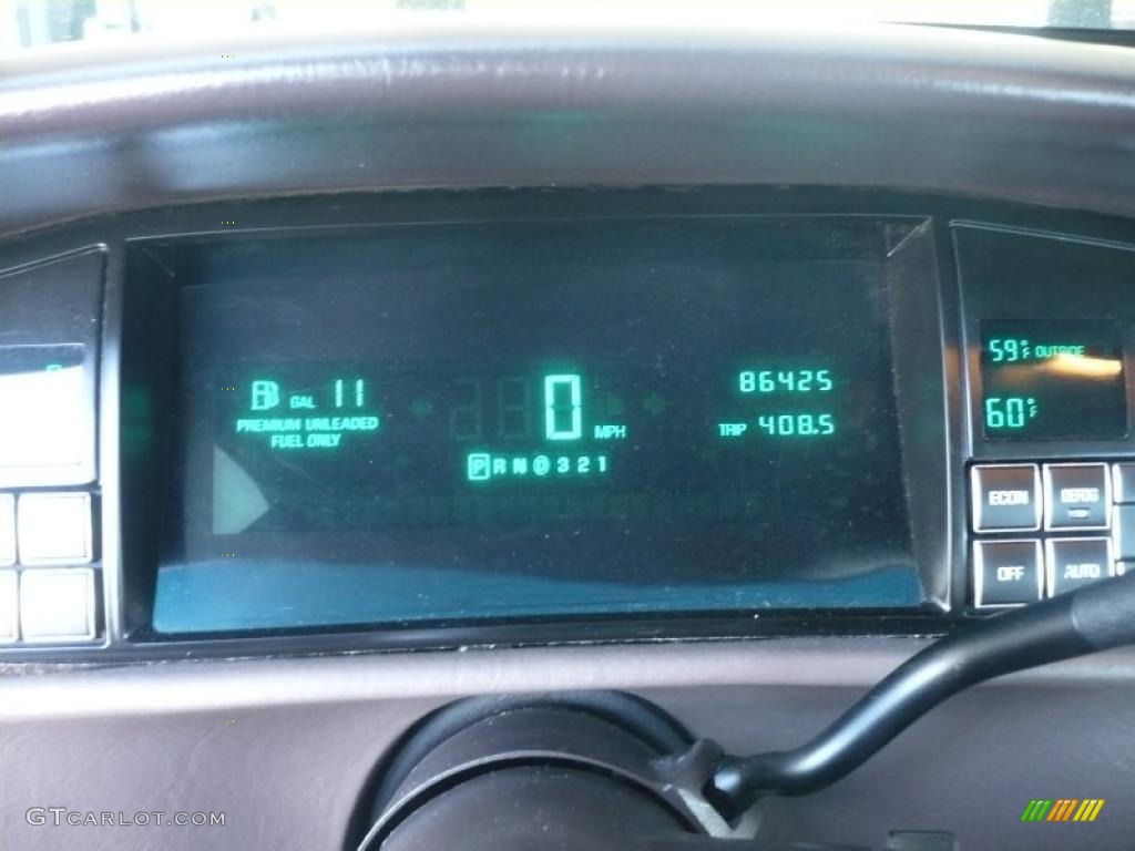 1995 Cadillac DeVille Concours Gauges Photos