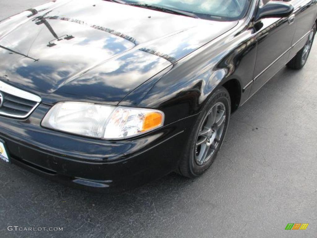 2001 626 LX - Black Onyx / Beige photo #4