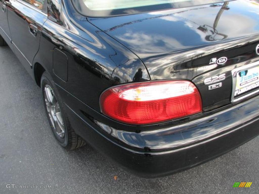 2001 626 LX - Black Onyx / Beige photo #8
