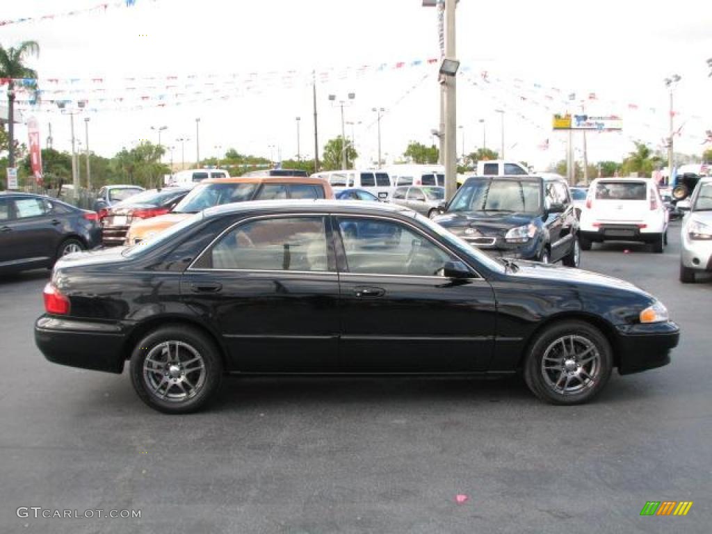 2001 626 LX - Black Onyx / Beige photo #11