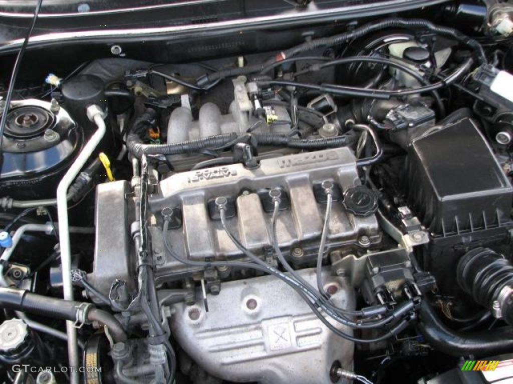 2001 Mazda 626 LX 2.0 Liter DOHC 16-Valve 4 Cylinder Engine Photo #46482483