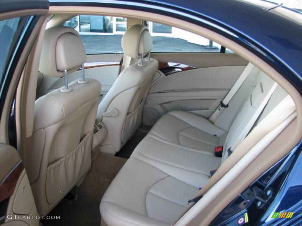 2007 E 320 Bluetec Sedan - Capri Blue Metallic / Cashmere photo #5