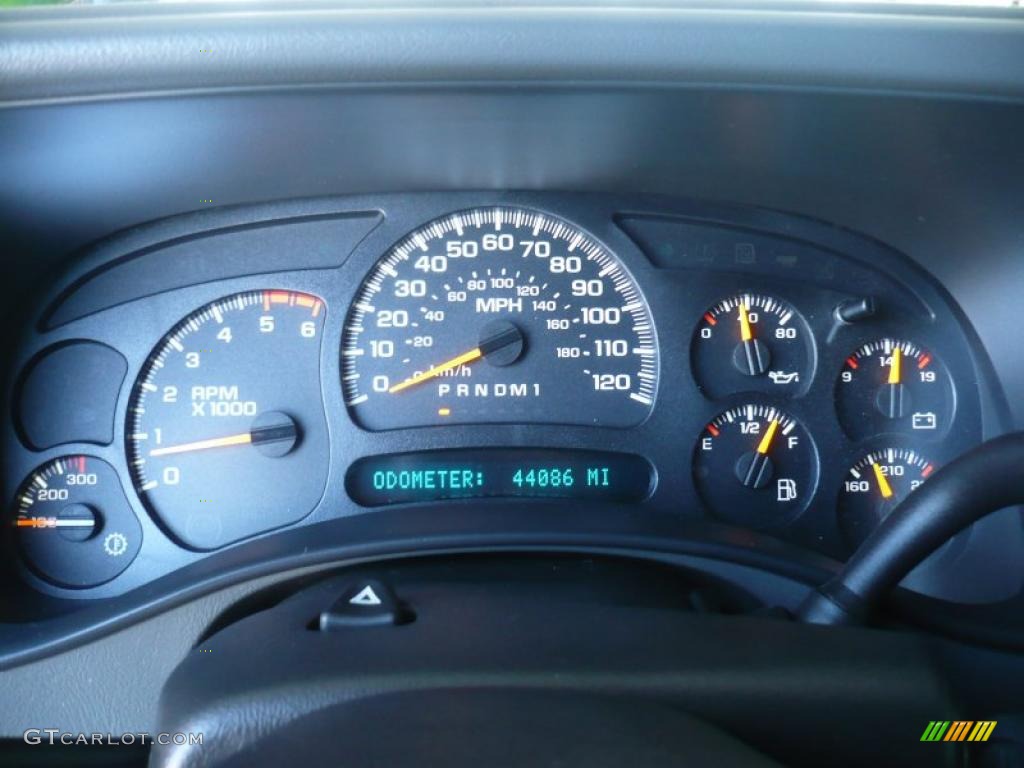 2006 Chevrolet Silverado 2500HD LT Extended Cab 4x4 Gauges Photo #46482753