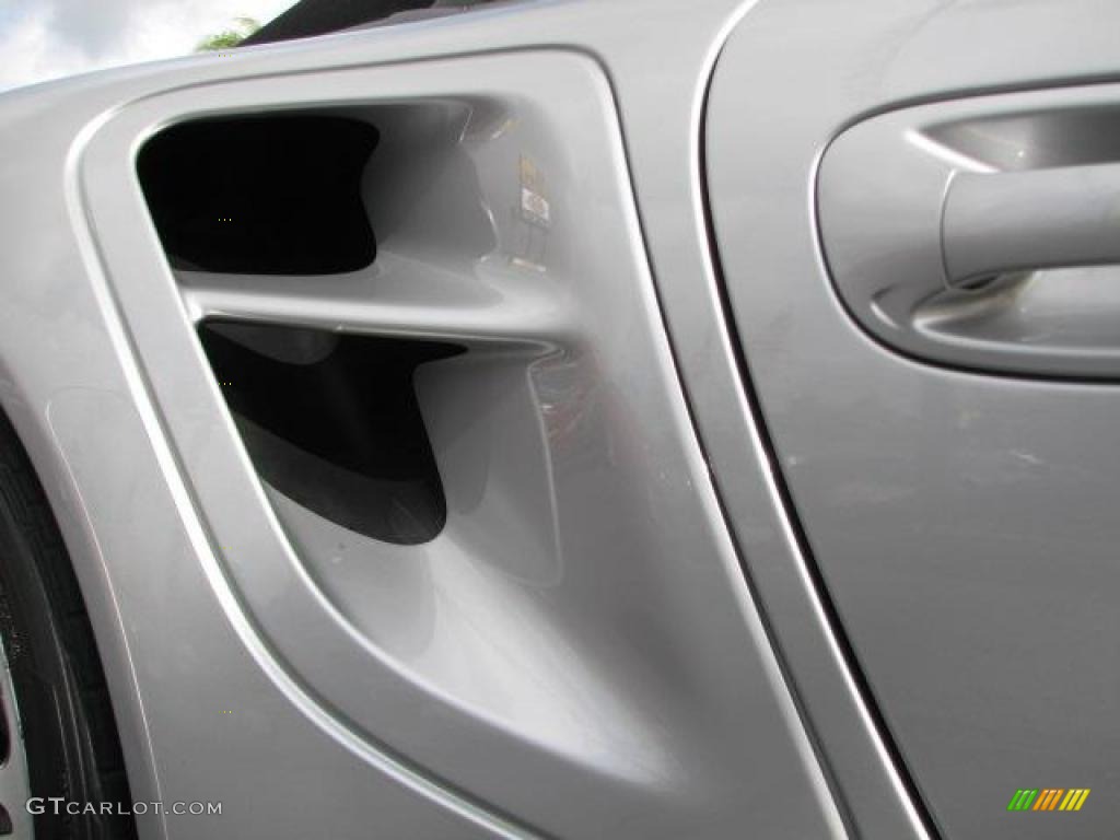 Arctic Silver Metallic 2008 Porsche 911 Turbo Cabriolet Exterior Photo #46482822