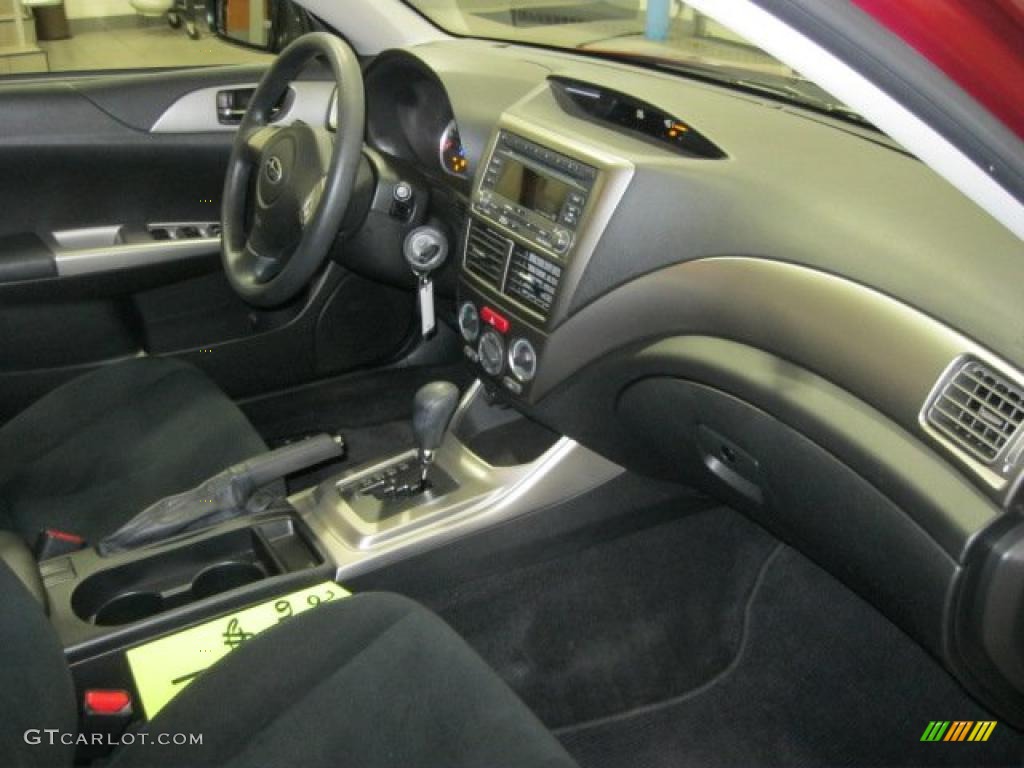 2010 Subaru Impreza 2.5i Sedan Carbon Black Dashboard Photo #46482858