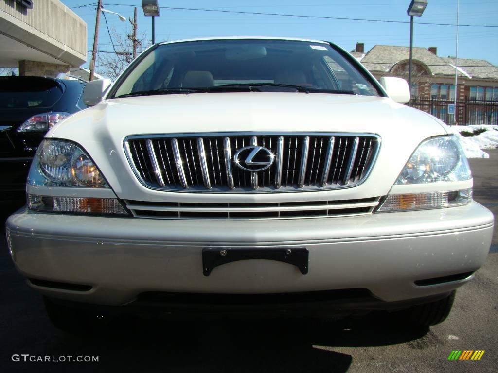 2001 RX 300 AWD - White Gold Crystal / Ivory photo #2