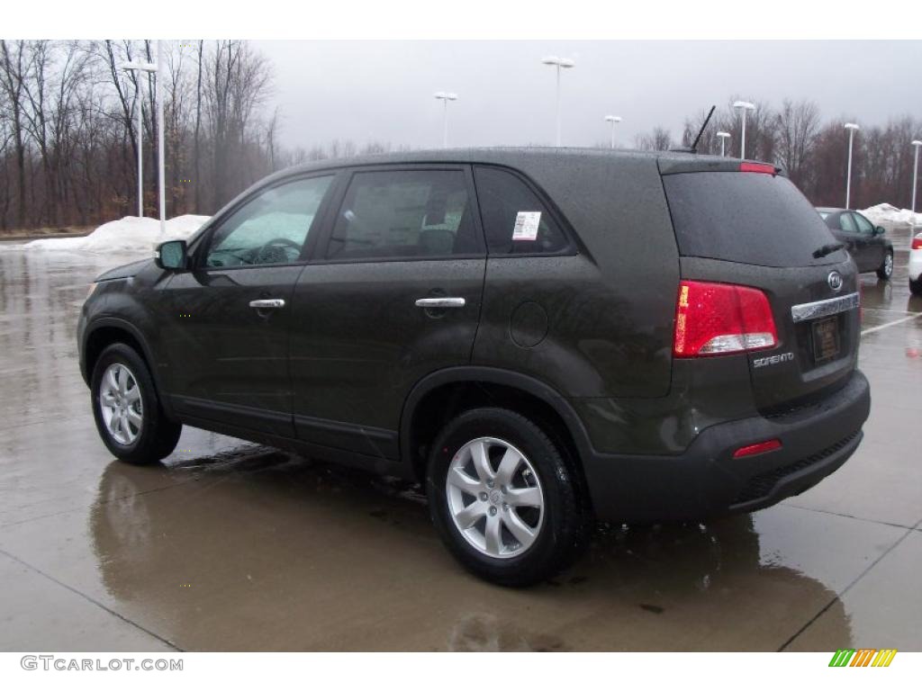 Tuscan Olive 2011 Kia Sorento LX Exterior Photo #46483407