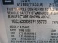 Silver Birch Metallic - Silverado 3500HD Classic LT Crew Cab 4x4 Dually Photo No. 41
