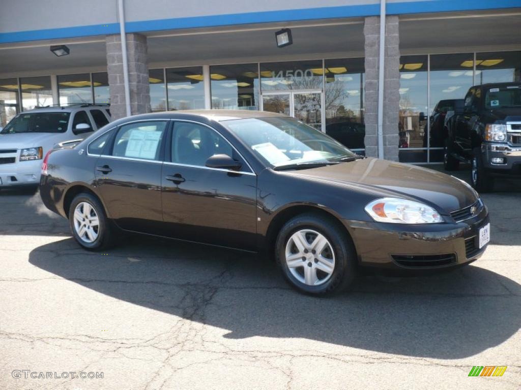 2008 Impala LS - Mocha Bronze Metallic / Ebony Black photo #1