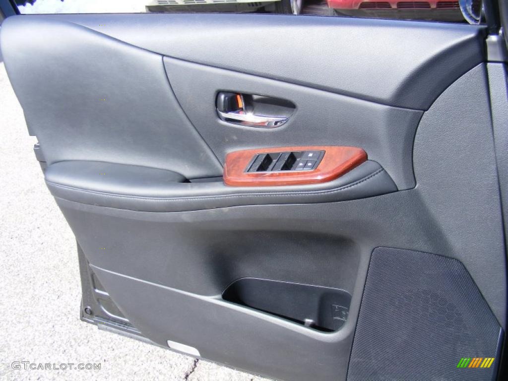 2010 Lexus HS 250h Hybrid Premium Black Door Panel Photo #46484550