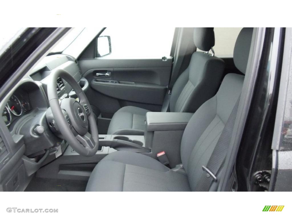 Dark Slate Gray Interior 2011 Jeep Liberty Sport 4x4 Photo #46484928