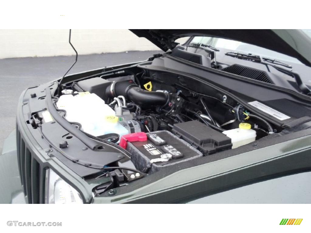 Dark Slate Gray Interior 2011 Jeep Liberty Sport 4x4 Photo #46485093