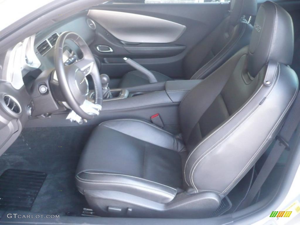 Black Interior 2010 Chevrolet Camaro SS/RS Coupe Photo #46485129