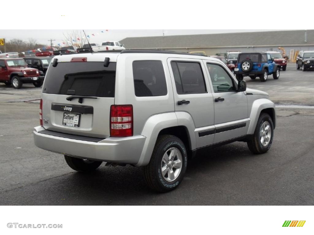 Bright Silver Metallic 2011 Jeep Liberty Sport 4x4 Exterior Photo #46485198