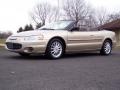 Champagne Pearlcoat 2001 Chrysler Sebring LX Convertible Exterior