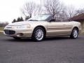 Champagne Pearlcoat 2001 Chrysler Sebring LX Convertible Exterior