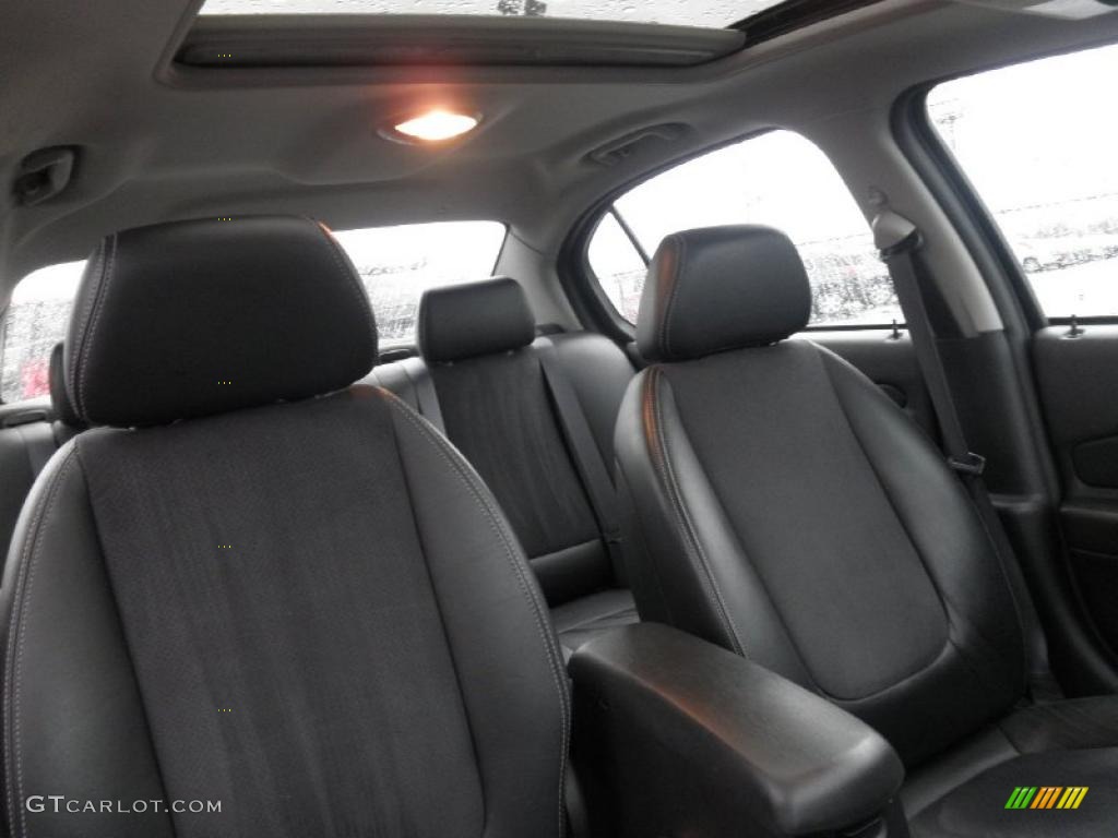 Ebony Black Interior 2006 Chevrolet Malibu LTZ Sedan Photo #46486155