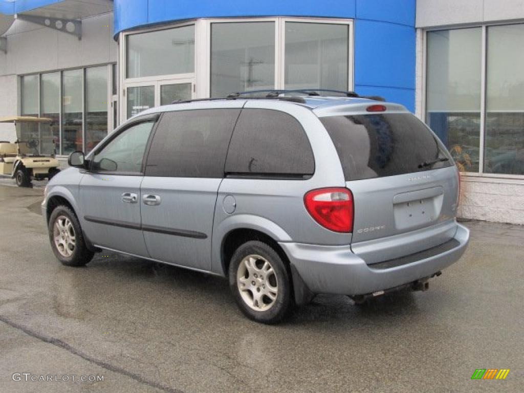 Butane Blue Pearl 2004 Dodge Caravan SXT Exterior Photo #46486416