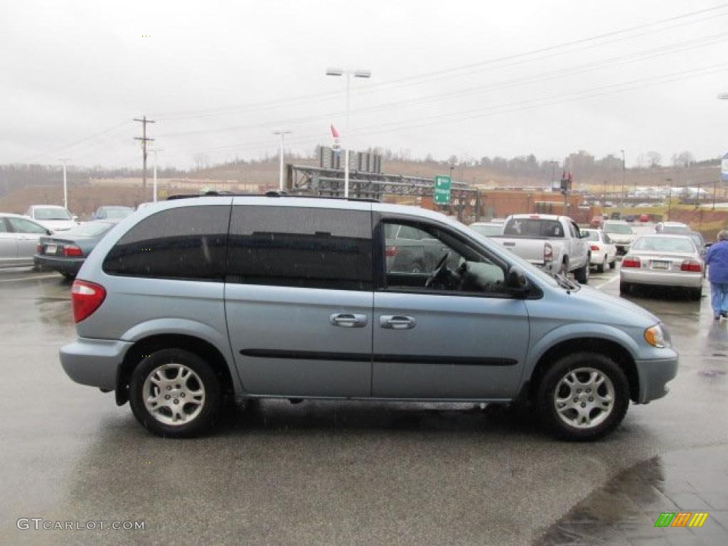 Butane Blue Pearl 2004 Dodge Caravan SXT Exterior Photo #46486467