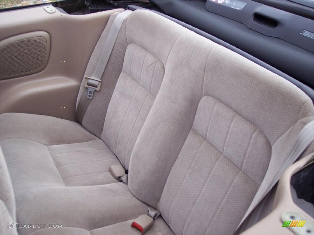 Sandstone Interior 2001 Chrysler Sebring LX Convertible Photo #46486512