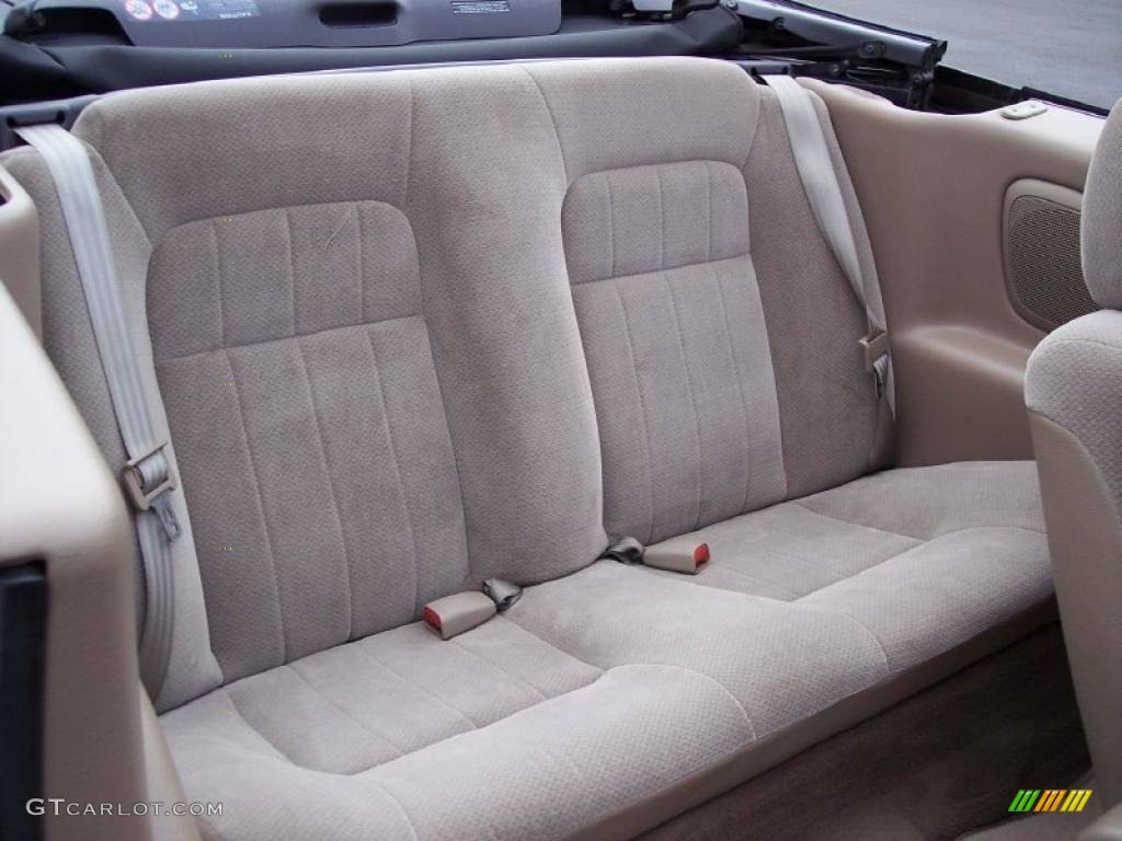 Sandstone Interior 2001 Chrysler Sebring LX Convertible Photo #46486584