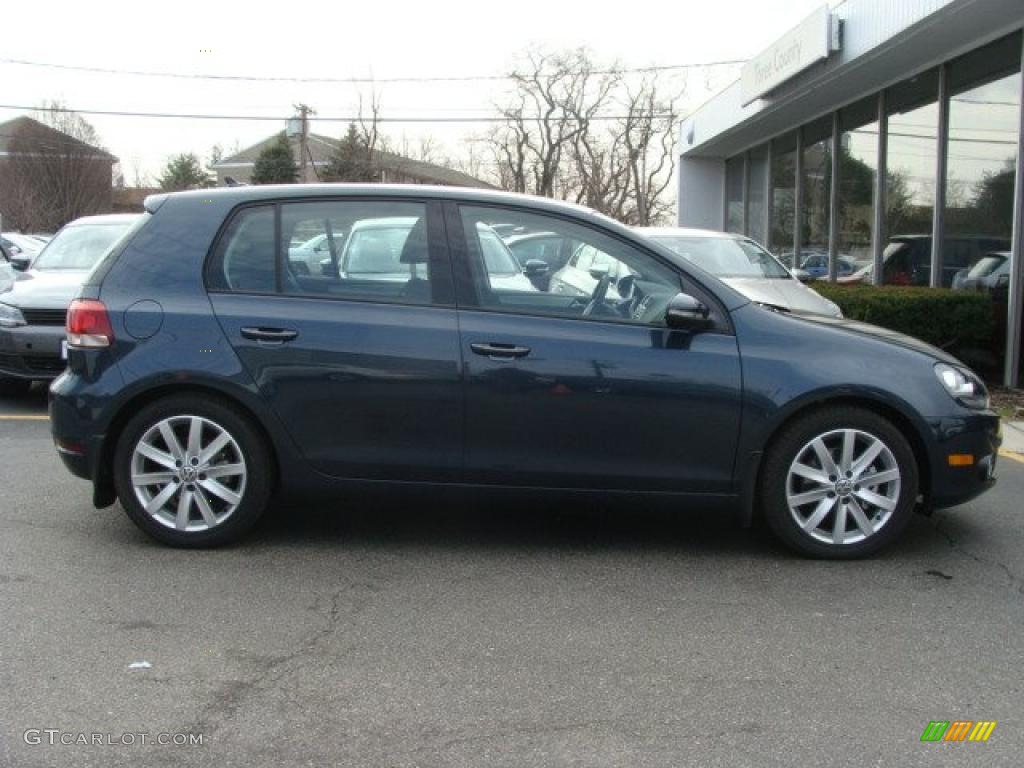Blue Graphite Metallic 2011 Volkswagen Golf 4 Door TDI Exterior Photo #46486848