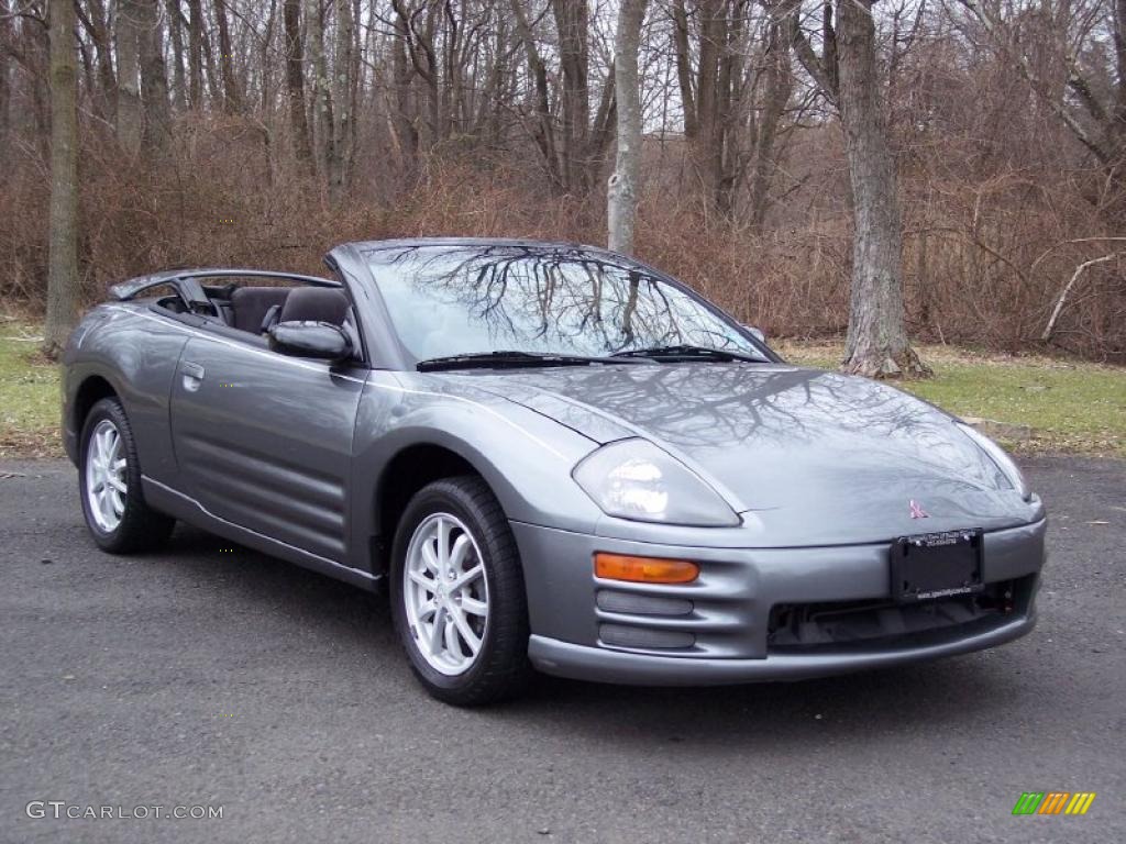 Titanium Pearl 2002 Mitsubishi Eclipse Spyder GS Exterior Photo #46486977