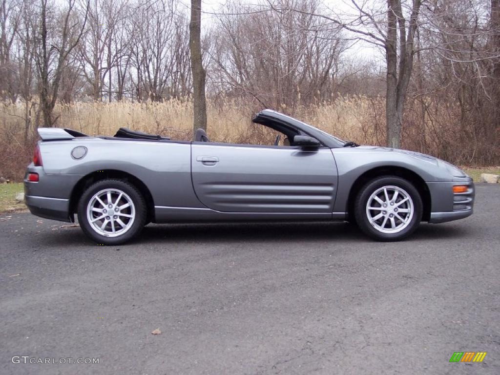 Titanium Pearl 2002 Mitsubishi Eclipse Spyder GS Exterior Photo #46486992
