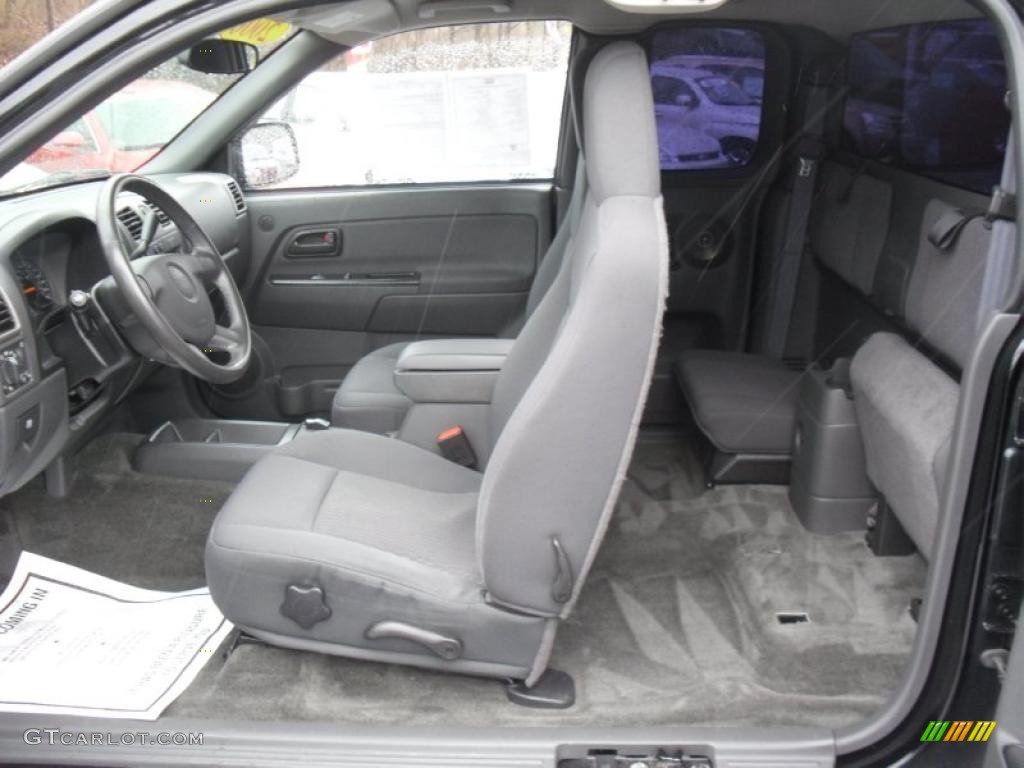 2006 GMC Canyon Work Truck Extended Cab Interior Color Photos
