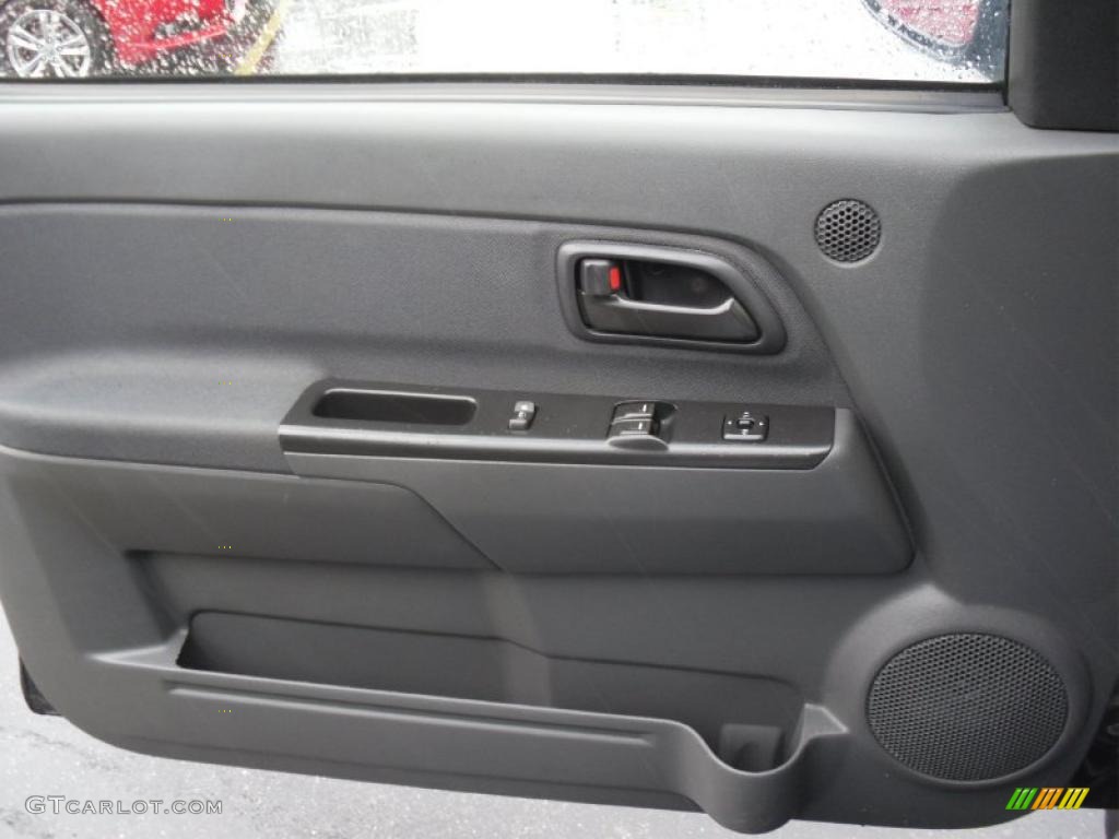 2006 GMC Canyon Work Truck Extended Cab Dark Pewter Door Panel Photo #46487085