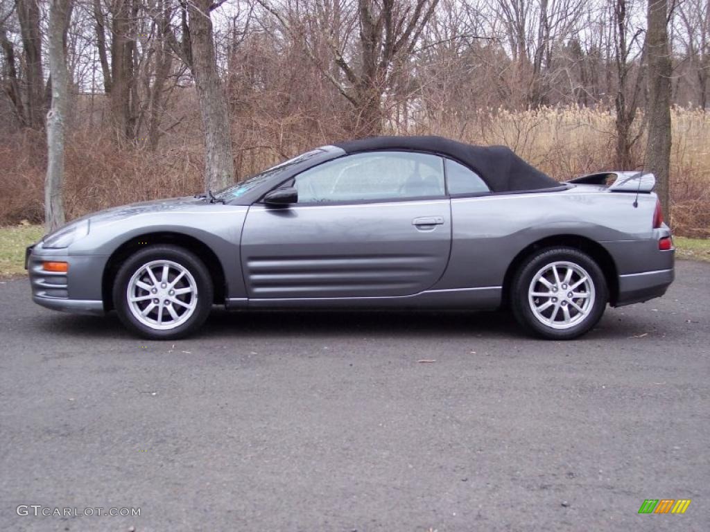 Titanium Pearl 2002 Mitsubishi Eclipse Spyder GS Exterior Photo #46487175