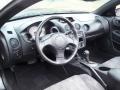 Black 2002 Mitsubishi Eclipse Spyder GS Interior Color