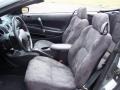 Black 2002 Mitsubishi Eclipse Spyder GS Interior Color