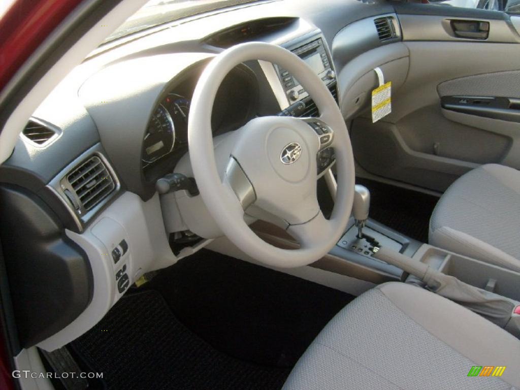 Platinum Interior 2011 Subaru Forester 2.5 X Photo #46487820
