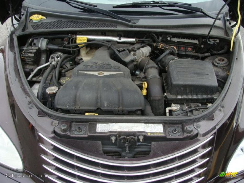 2005 Chrysler PT Cruiser Dream Cruiser Series 4 Convertible 2.4L Turbocharged DOHC 16V 4 Cylinder Engine Photo #46489452