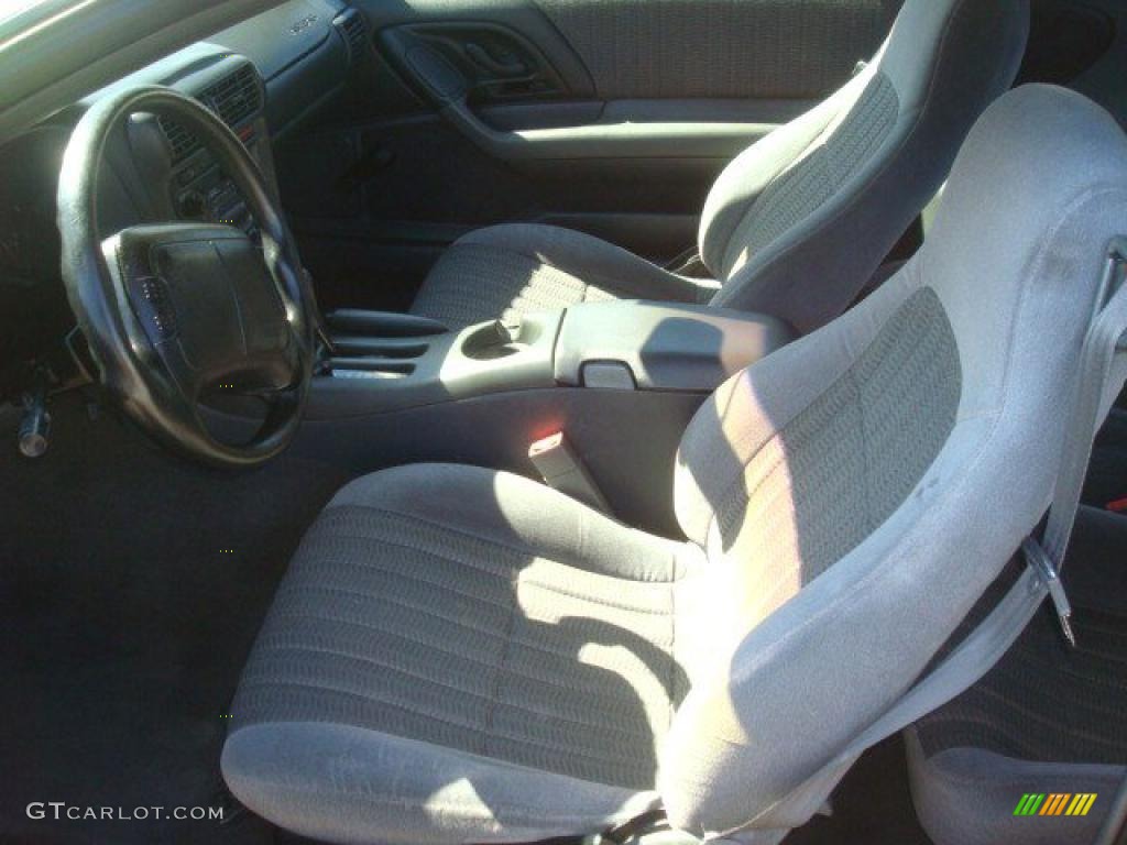 Dark Grey Interior 1998 Chevrolet Camaro Coupe Photo #46489626