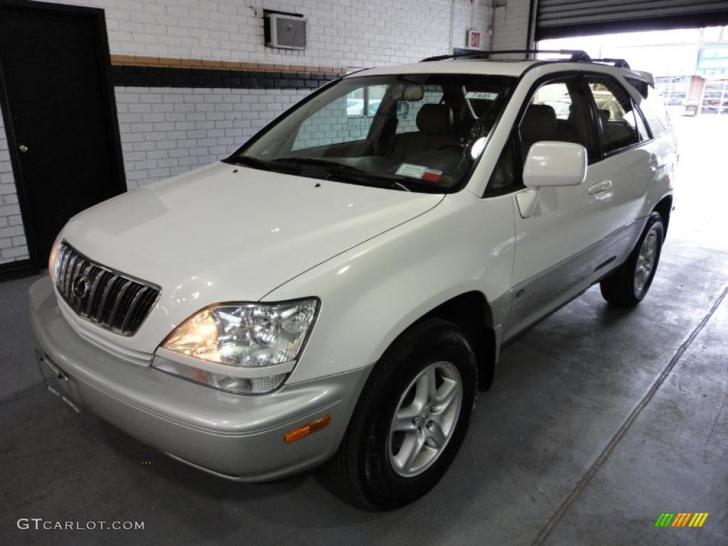 2003 RX 300 AWD - White Gold Crystal / Ivory photo #1