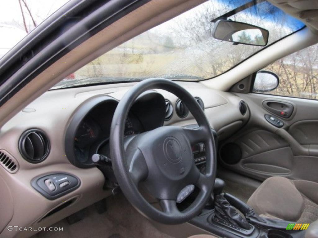 Dark Taupe Interior 2002 Pontiac Grand Am SE Sedan Photo #46489978