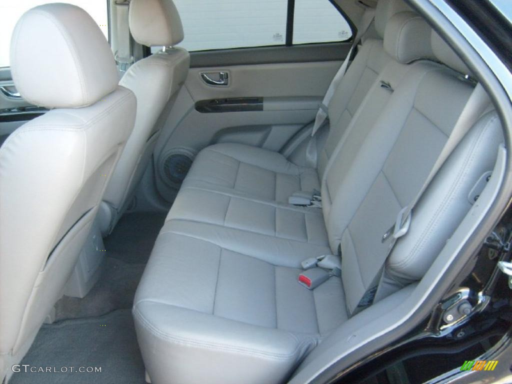 Gray Interior 2008 Kia Sorento EX 4x4 Photo #46490913