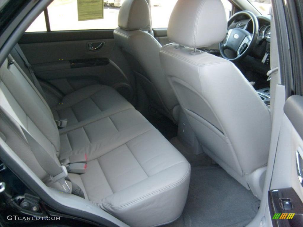 Gray Interior 2008 Kia Sorento EX 4x4 Photo #46490955