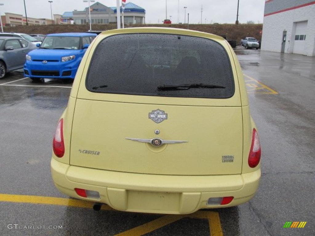 2007 PT Cruiser Touring - Pastel Yellow / Pastel Slate Gray photo #6