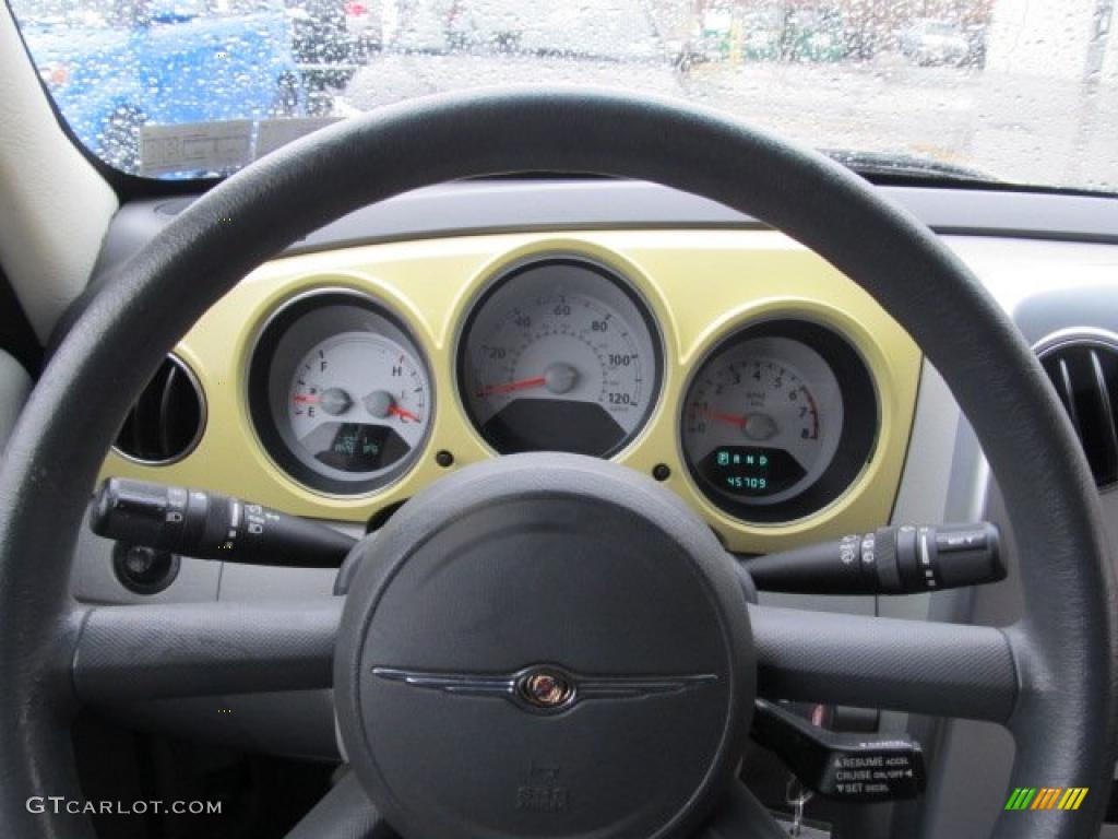 2007 PT Cruiser Touring - Pastel Yellow / Pastel Slate Gray photo #14
