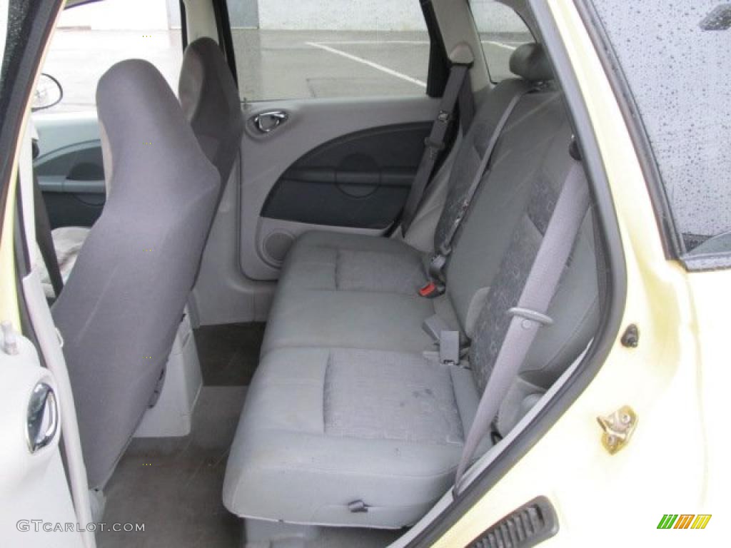 2007 PT Cruiser Touring - Pastel Yellow / Pastel Slate Gray photo #17