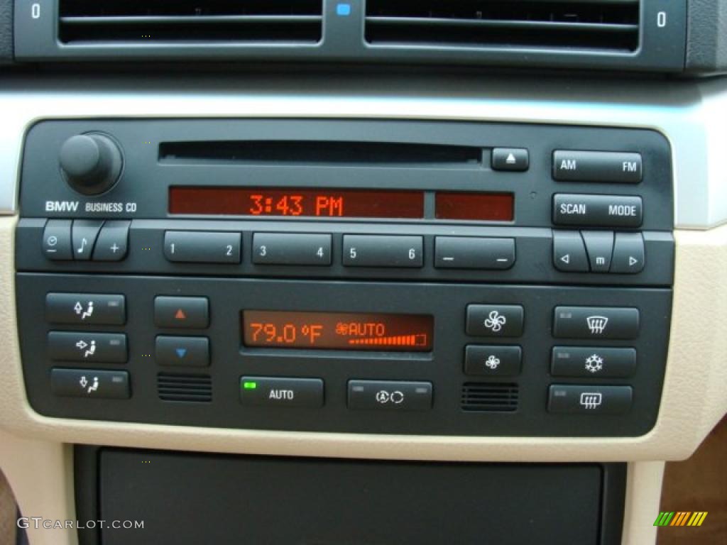 2003 3 Series 325i Sedan - Steel Blue Metallic / Sand photo #16