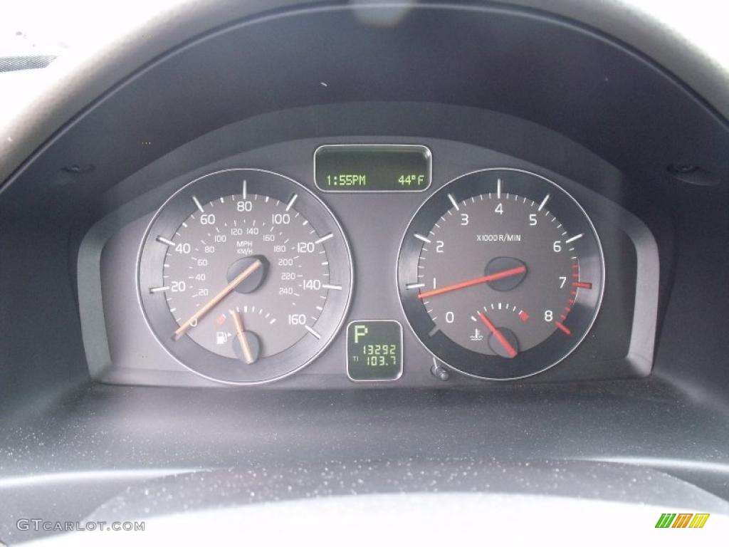 2009 Volvo C30 T5 Gauges Photo #46492233