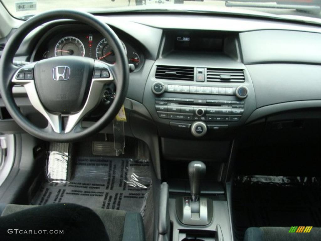 2010 Honda Accord LX-S Coupe Black Dashboard Photo #46492650