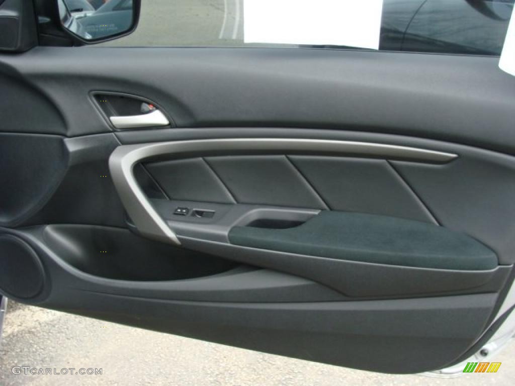 2010 Honda Accord LX-S Coupe Black Door Panel Photo #46492734