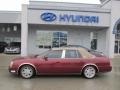 2002 Crimson Pearl Cadillac DeVille Sedan  photo #3