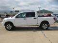 2009 Blizzard White Nissan Titan SE Crew Cab 4x4  photo #4